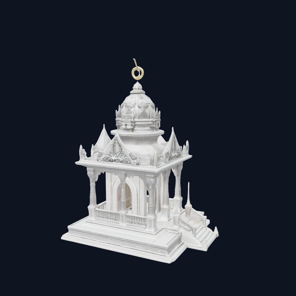 Exquisite Ornate Temple Architectural model pack